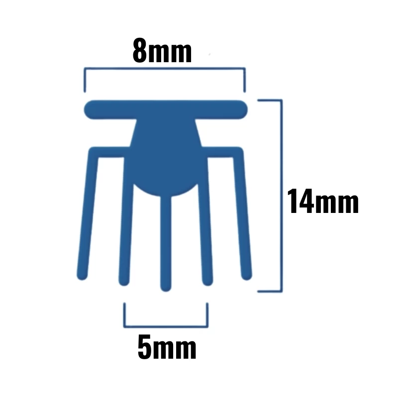 Inventive Creations Tee Spider Seal - 1900mm Long 2 Inventive Creations Tee Spider Seal - 1900mm Long - Image 2