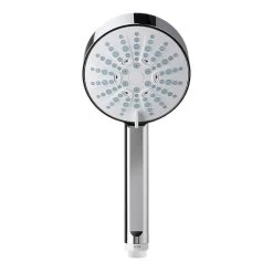 Mira Beat 110mm Shower Head - Chrome/White