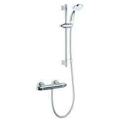 Mira Coda Pro EV MK3 Thermostatic Bar Mixer Shower - Chrome