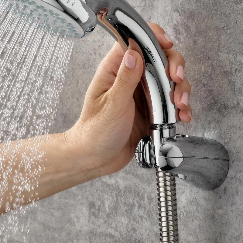 Mira Logic Fixed To Wall Shower Head Holder - Chrome 2 Mira Logic Fixed To Wall Shower Head Holder - Chrome - Image 2