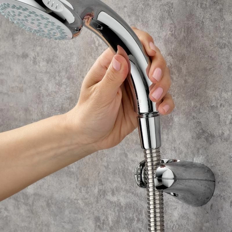Mira Logic Fixed To Wall Shower Head Holder - Chrome 3 Mira Logic Fixed To Wall Shower Head Holder - Chrome - Image 3