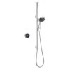 Mira Platinum Ceiling Fed Digital Shower - Pumped