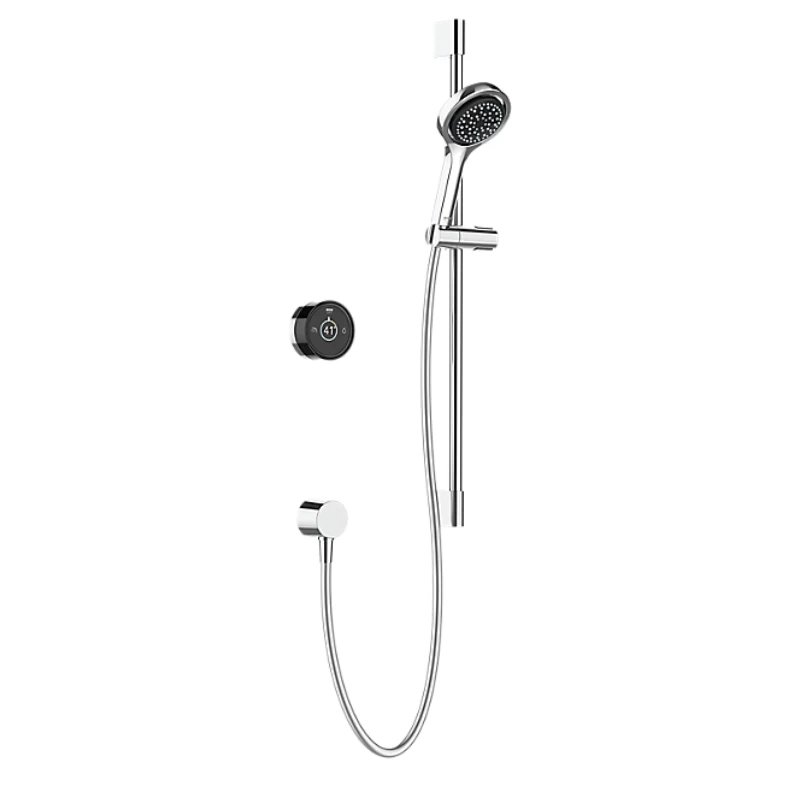 Mira Platinum Single Outlet Rear Fed Digital Shower - High Pressure 1 Mira Platinum Single Outlet Rear Fed Digital Shower - High Pressure