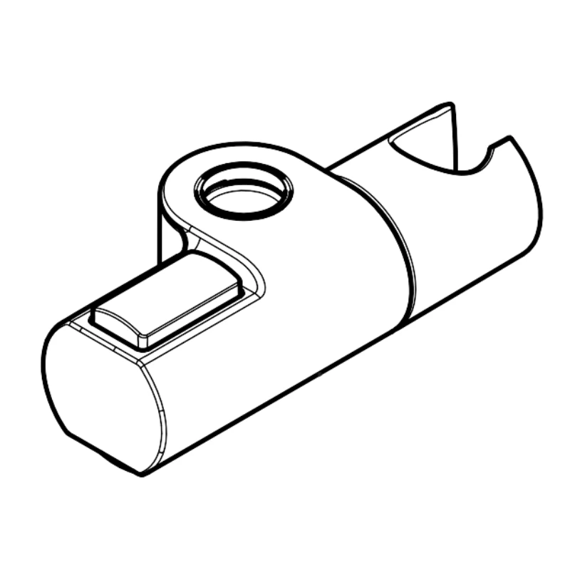 Mira Shower Head Holder - Black 1 Mira Shower Head Holder - Black