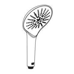 Mira Switch Shower Head - Chrome