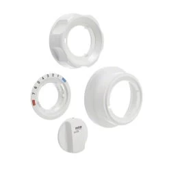 Mira Excel Knob Pack - White