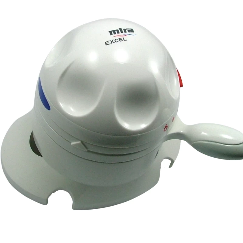 Mira Temperature Knob/flow Control Lever - White 1 Mira Temperature Knob/flow Control Lever - White