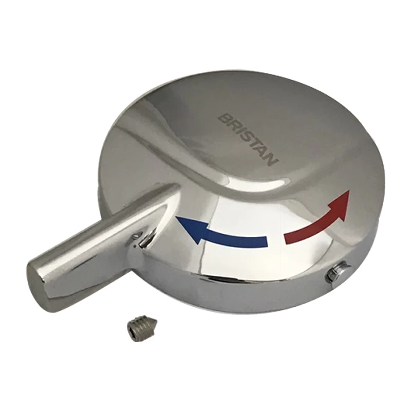 Sirrus Temperature Control Knob/handle - Chrome 1 Sirrus Temperature Control Knob/handle - Chrome