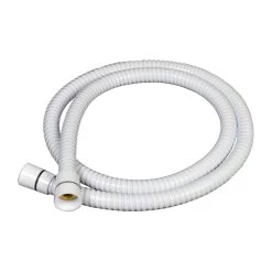 Triton 1.25m Metal Shower Hose - White