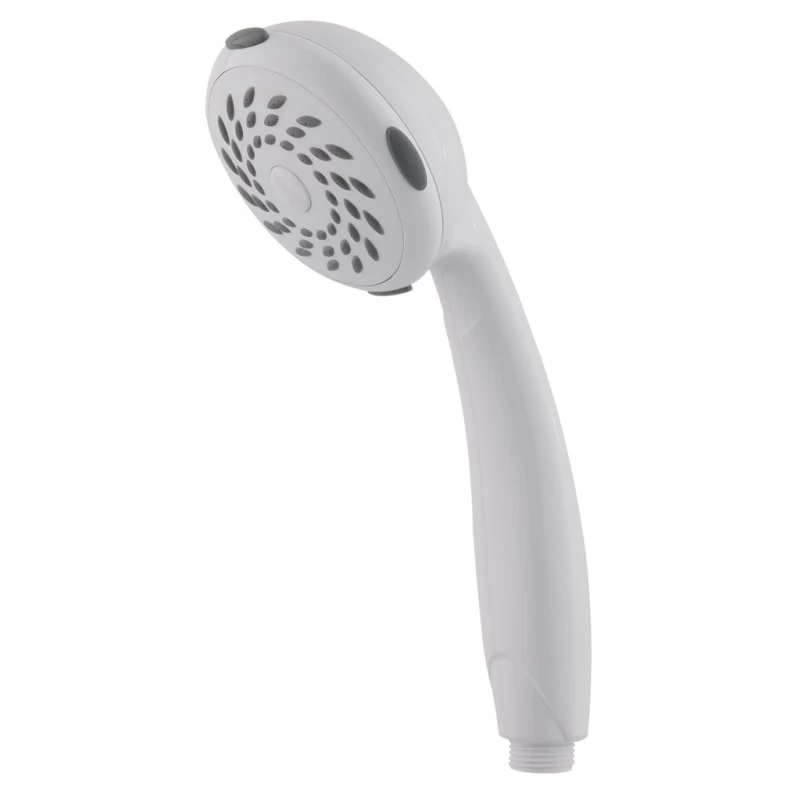 Triton Lily Single Spray Shower Head - White 1 Triton Lily Single Spray Shower Head - White