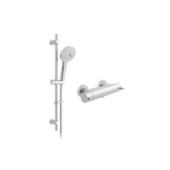Vado Celsius Exposed Thermostatic Shower Set - Chrome